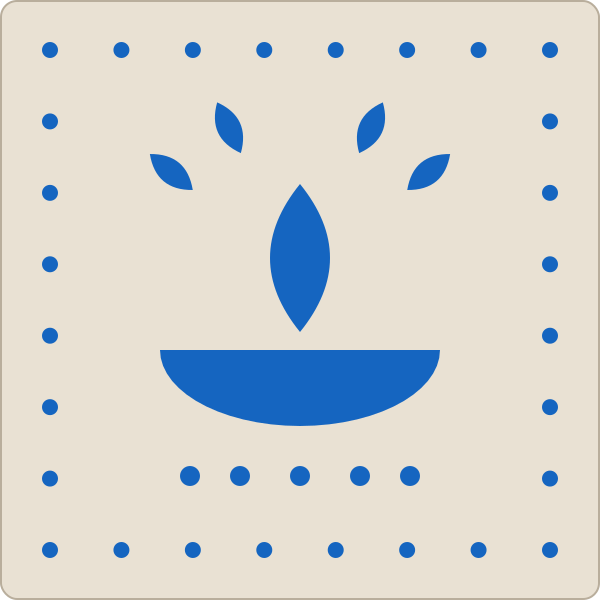 Diya stencil design preview